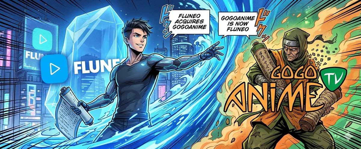 Gogoanime racheté par Fluneo : Le géant du streaming anime passe sous pavillon français